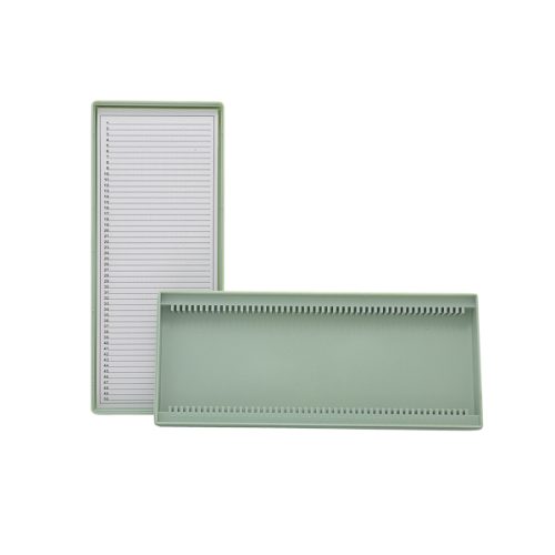 Microscope Slide Box -Green