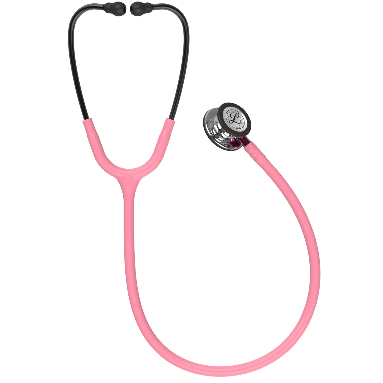3M Littmann Classic 111 Stethoscope Mirror Pearl Pink 5962 - Image 3